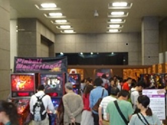 ピンボール 業務用ゲーム 両替機 リース レンタル 新宿タカシマヤ