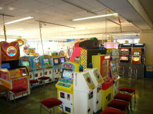 業務用ゲーム 販売 修理　リース レンタル ナウ プレイランド 八王子駅ビル 屋上遊園地 吾妻